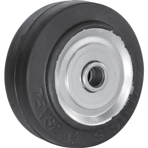 Sisiku Rubber Wheel Only 75 Diameter W-75 1 Piece