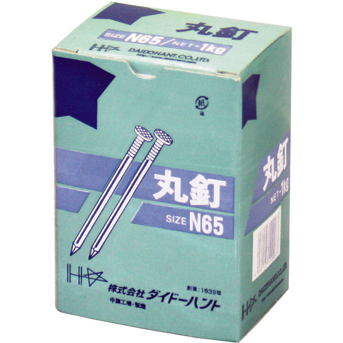 DAIDOHANT 둥근 못 1kg N65 00051008 1 상자