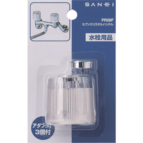 ＳＡＮＥＩ　セブンクリスタルハンドル　PR28F　1 個