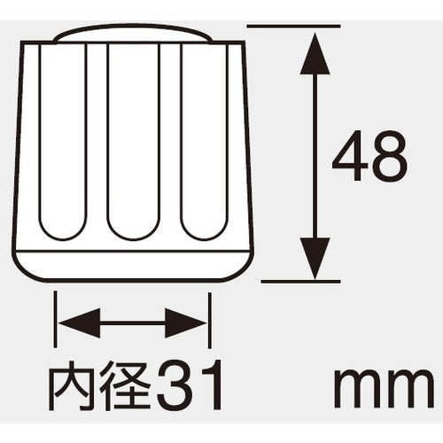 ＳＡＮＥＩ　セブンクリスタルハンドル　PR28F　1 個