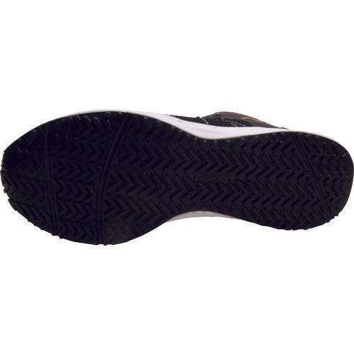 Nissin Protective Sneakers Mid Cut Black 27.0cm V906MG-BK-27.0 1 pair