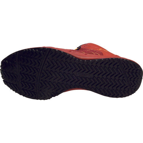 Nissin Protective Sneakers Mid Cut Red 26.5cm V906MG-R-26.5 1 pair