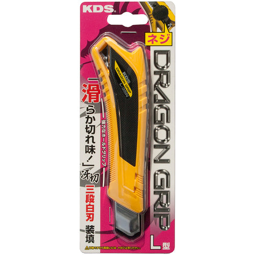 ＫＤＳ　カッターナイフ　ドラゴングリップネジ　全長１６５ｍｍ　L-35N　1 丁