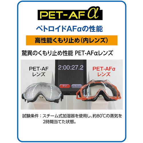 ＹＡＭＡＭＯＴＯ　ゴグル型保護めがねレスキューモデル　クイックベルトタイプ　SS-7000CL QB WHT　1 個