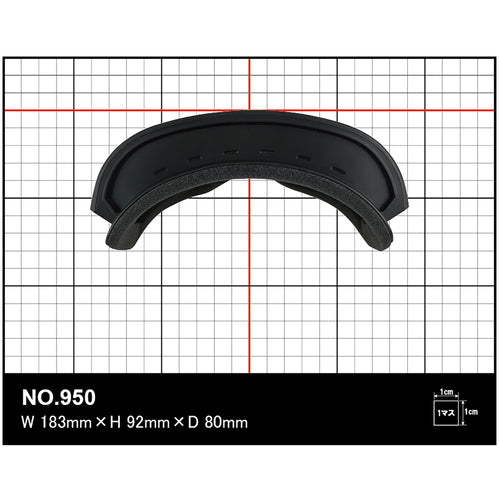 야마모토 세이프티 고글(통기 구멍 부착 타입) 고글형 보호 안경 우레탄 프레임 셀룰로오스 렌즈 NO.950 CEL 1개