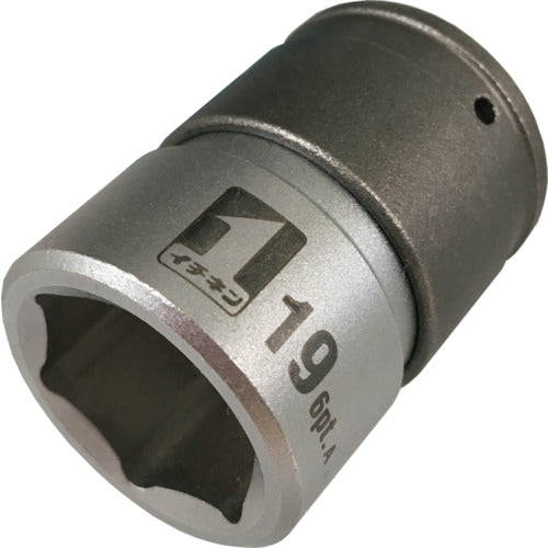MUST TOOL QC socket single 19mm short hexagon IM-4W19S-6K 19805 1 piece