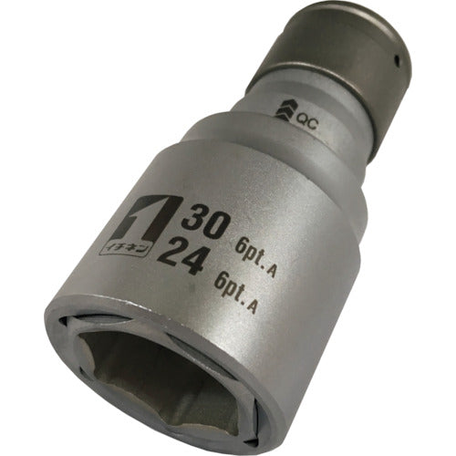 ＭＵＳＴＴＯＯＬ　ＱＣソケット　ダブル　２４×３０　６角　ＩＭ―４Ｗ２４３０Ｏ―６Ｋ　19824　1 個