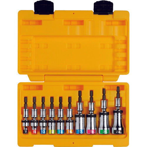 TOP Universal short socket set for electric drills EUS-724SS 1 S