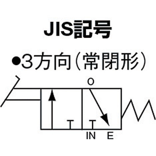 日本精器　３方向足踏バルブ８Ａ　BN-4PA31-8　1 台