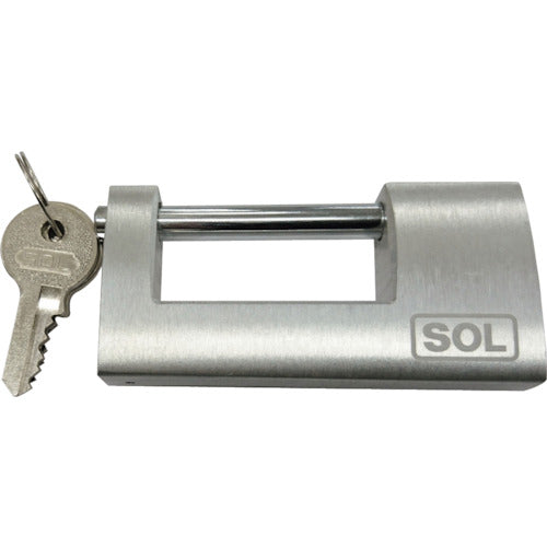 SOL No. 5700 Aluminum Warehouse Lock 100mm 5700-100 1 pc