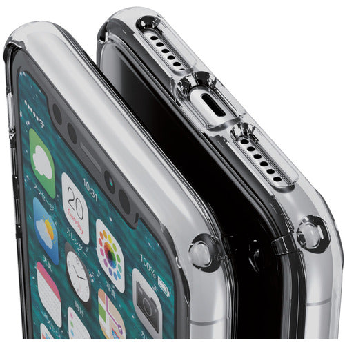 エレコム　ｉＰｈｏｎｅ　ＸＲ用ハイブリッドケース　PM-A18CHVCCR　1 個