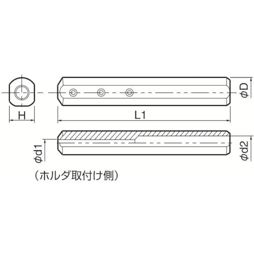 京セラ　ボーリングバー用スリーブ　ＳＨ　SH0716-100　1 本