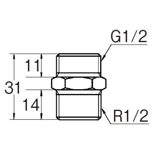 SANEI 권 벤리 칸오스아다(T13용) T132-13 1개