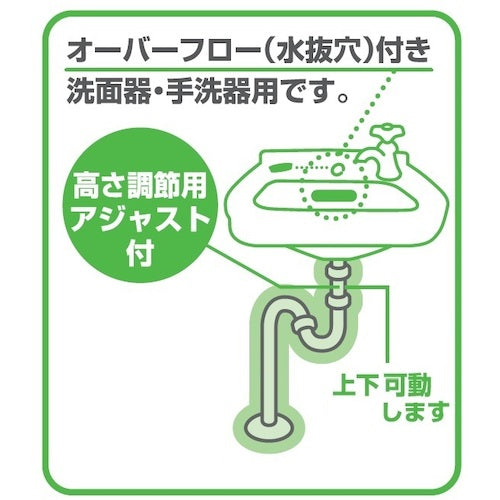 ＳＡＮＥＩ　アフレ付Ｓトラップ　H70-25　1 個