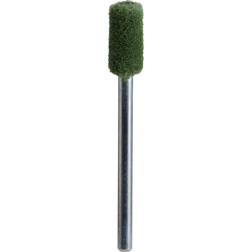 TRUSCO Felt Mini Wheel, Flat, Φ6, For Polishing, Green (10 pieces) SF612S-B, 1 box