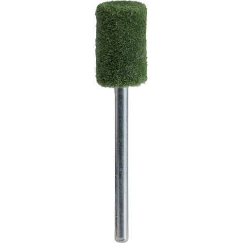 TRUSCO Felt Mini Wheel, Flat, Φ10, For Polishing, Green (10 pieces) SF1015S-B 1 box