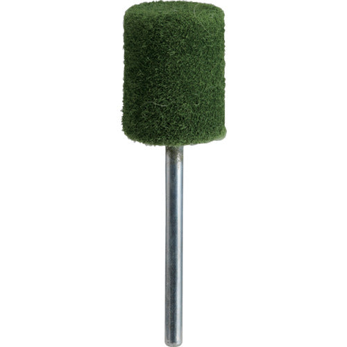 TRUSCO Felt Mini Wheel, Flat, Φ15, For Polishing, Green (10 pieces) SF1520S-B 1 box