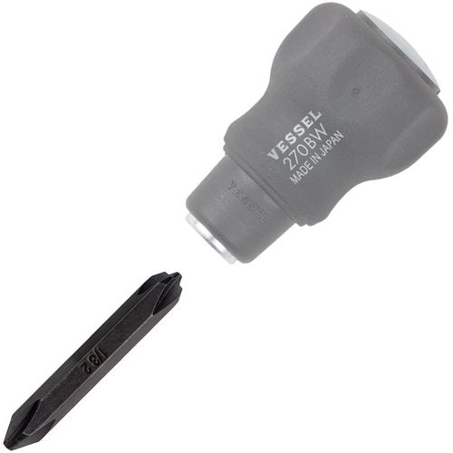 ＶＥＳＳＥＬ　クッションスタビー差替ドライバー専用替え軸　Ｎｏ．ＰＤ１４１２３４５（＋１・＋３／＋２×４５）　PD1412345　1 PK