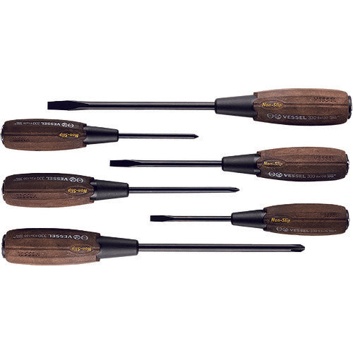 VESSEL Woody Penetrating Driver 6-piece set No. 336PS 336PS 1 S