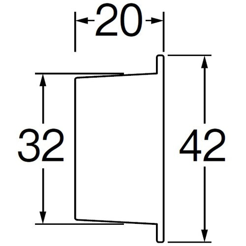 ＳＡＮＥＩ　洗濯機排水トラップエルボフタ　H5532F　1 個