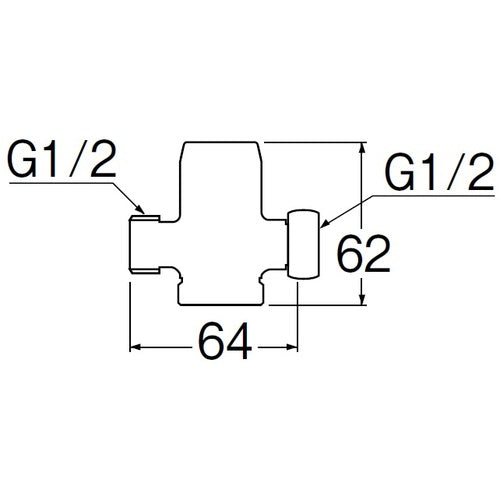 SANEI Mini Pressure Reducing Valve V7110-1-13 1 pc
