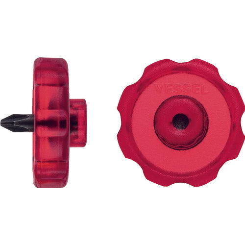 ＶＥＳＳＥＬ　コマドラスタビードライバー　ＴＤ−１３　＋２×２７　TD-13-P2　1 個