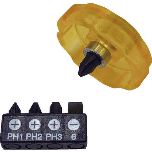 VESSEL 코마도라 교체식 스터비 드라이버 (비트 5개 부착) TD-13W5 TD-13W5 1개