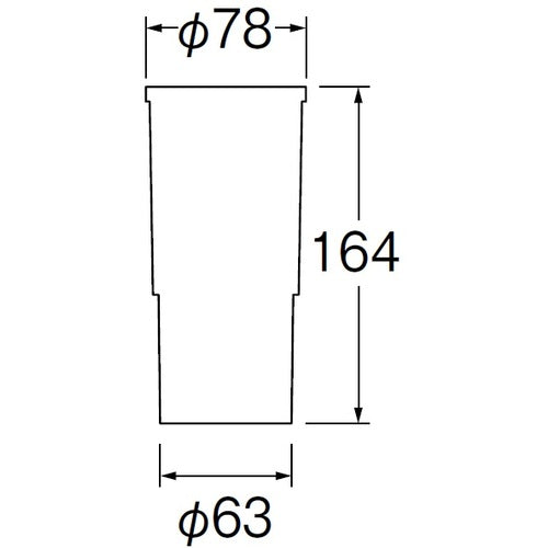 SANEI sink drain plug basket PH6500F-1 1 piece