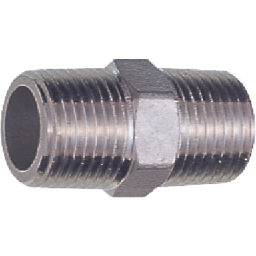 SANEI Stainless Steel Hexagonal Nipple TS700-13 1 pc