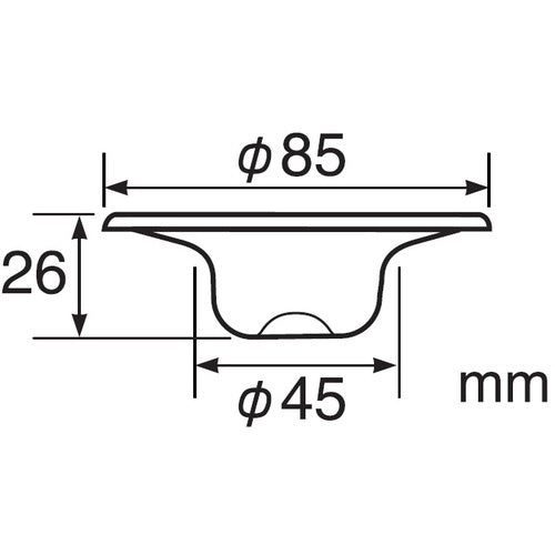 SANEI Net Garbage Catcher PH6200F-2-L 1 pc