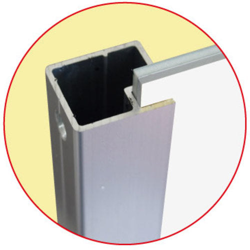 TOKISEI 블랙 바리우스 스탠드 간판 아크릴 타입 B2 양면 BVASKACB2R 1대