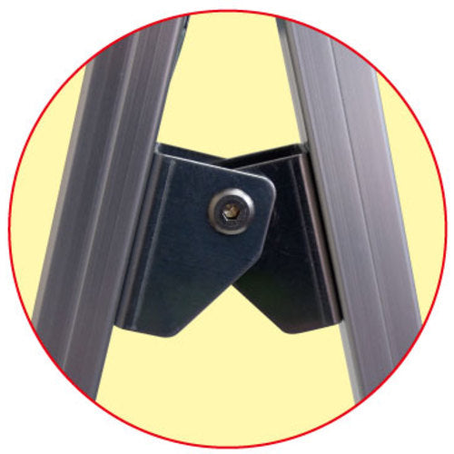 TOKISEI 블랙 바리우스 스탠드 간판 아크릴 타입 B2 양면 BVASKACB2R 1대