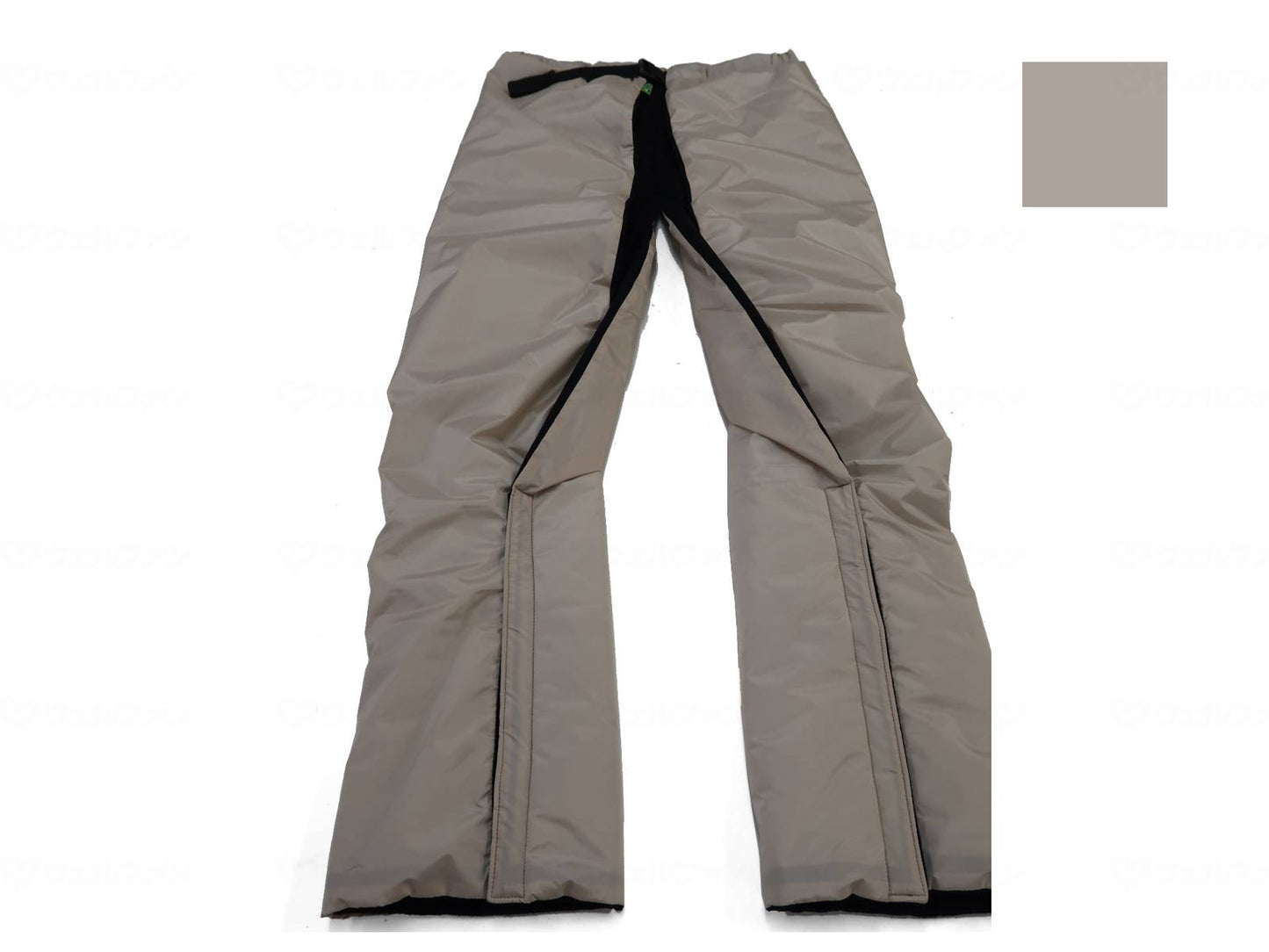 마루다 셔츠 따뜻한 롱 베지