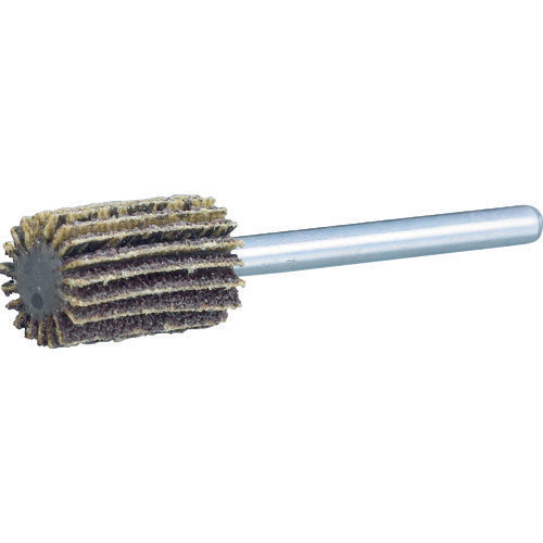 TRUSCO Paper Mini Flap Wheel Outer Diameter 10 x Width 15 x Shaft Diameter 3 100# SK1015-100 1 Box