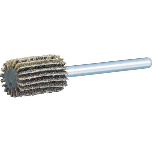 TRUSCO Paper Mini Flap Wheel Outer Diameter 10 x Width 15 x Shaft Diameter 3 240# SK1015-240 1 Box