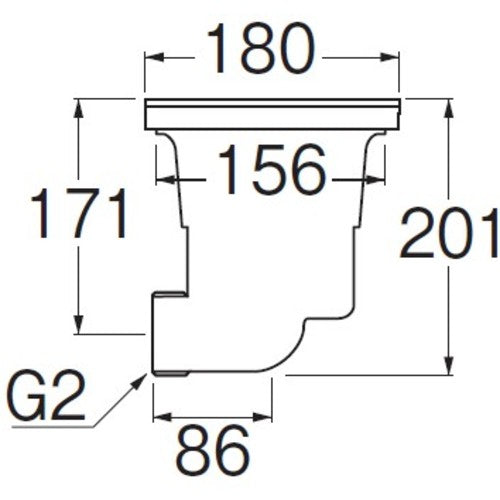 ＳＡＮＥＩ　流し排水栓　H6551　1 個