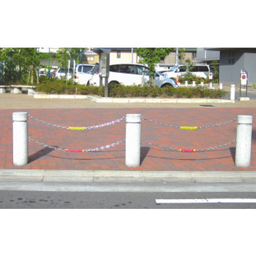 DAIDOHANT Fluorescent Safety Spiral (Fluorescent Safety Sign) Yellow 1 piece 10157510 1 piece