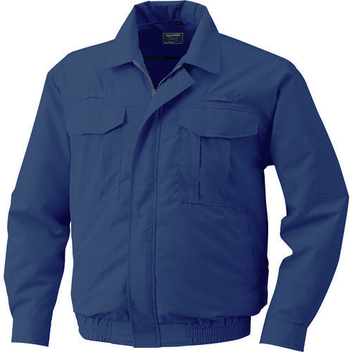 空調服　綿薄手フルハーネス仕様ウエアのみ　ダークブルー　３Ｌ　KU9055F-C14-S5　1 着