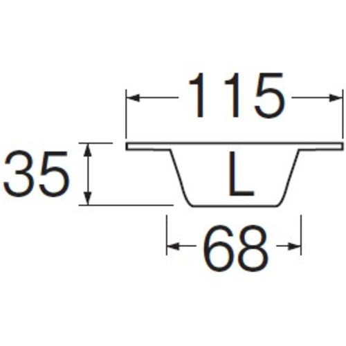 SANEI Garbage Strainer PH6210F-L 1 pc