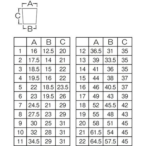 SANEI 고무 마개 PH25-3 1 개
