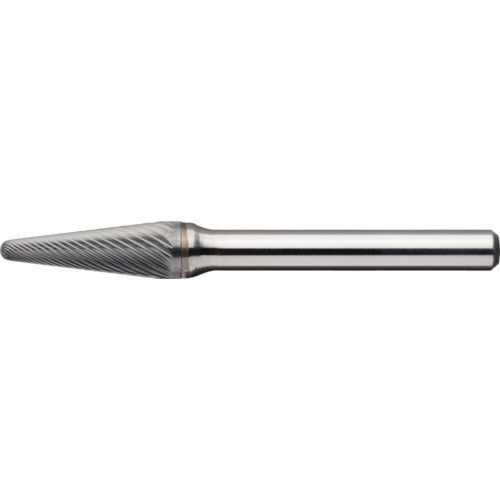 MRA Carbide Bur C Spiral Series Shape: Tapered Round Tip (Spiral Cut) Blade Length 22mm CB7C102S 1 pc