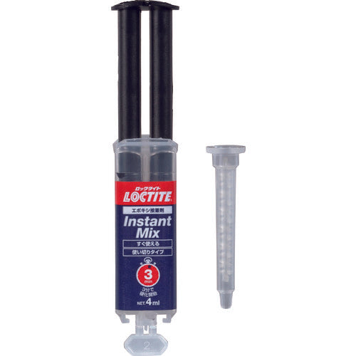 ＬＯＣＴＩＴＥ　高強度エポキシ接着剤　２液タイプ　透明　インスタントミックス　４ｍｌ　LIM-004　1 個