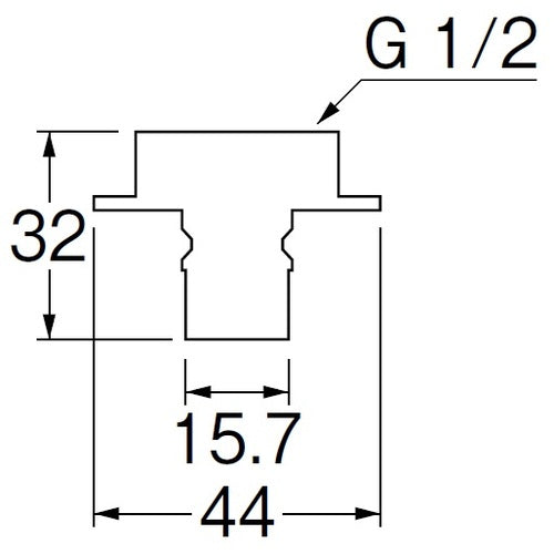 ＳＡＮＥＩ　洗濯機用ニップル　PT332T-13　1 個