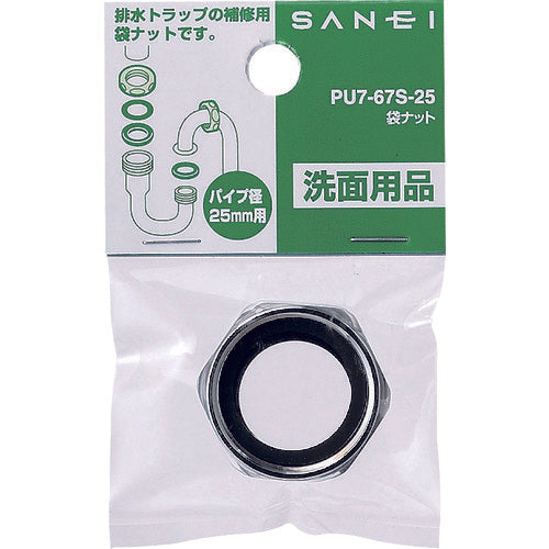 SANEI 가방 너트 PU7-67S-32 1 개