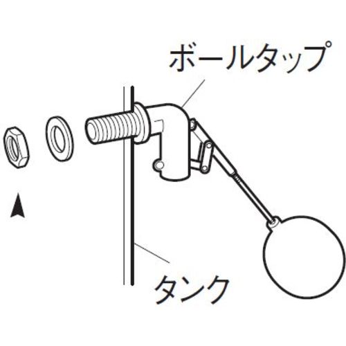 SANEI Lock Nut U7-26-13 1 pc
