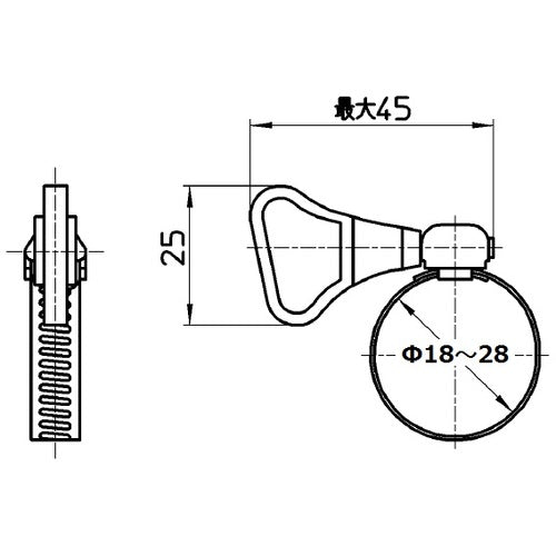 ＳＡＮＥＩ　自在バンド　PD118-S　1 個