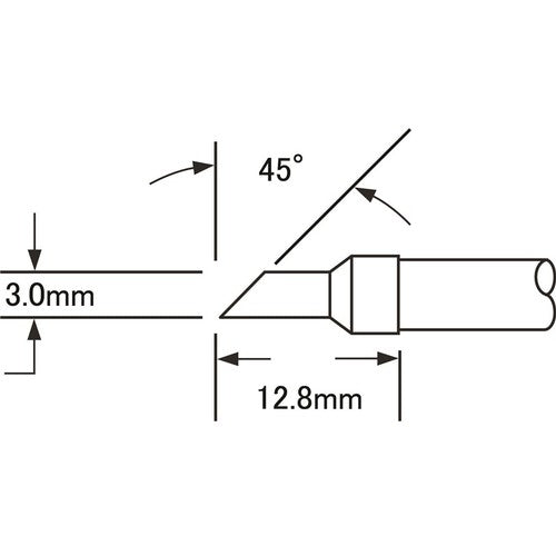 메트칼 Metcal MX 시리즈 칩 카트리지 STTC-J103C 1개