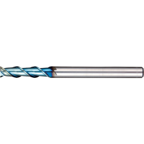 NS Aluminum-only end mill (DLC coating, 4x blade length type) AL4D-2DLC-4 1 piece