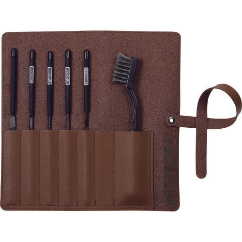 ENGINEER Jet Black File Set Precision TFS-20 1 S