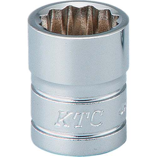 ＫＴＣ　インチ　６．３ｓｑ．ソケット（十二角）　対辺寸法１／４ｉｎｃｈ　全長１８ｍｍ　B2-1/4W　1 個